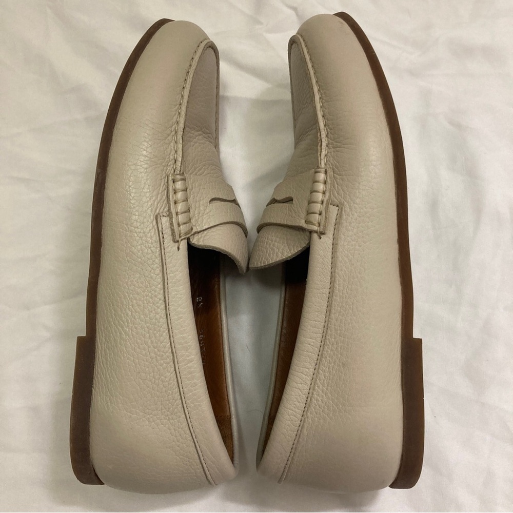 Aquatalia Kirk Pebbled Leather Loafer Size 8.5 - Picture 8 of 14